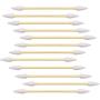 1200pcs Precision Tip Cotton Swabs for Makeup, Bamboo Sticks and Double Pointed