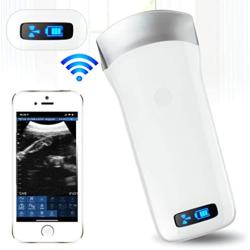 WiFi Wireless Portable Scanner Convex Array Probe 3.5Mhz 80 Elements Fit for iOS and Android Smart Phones, Tablets and Laptops US Shipping 2-5 Days Delivery