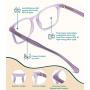 Felix Gray – Nash Blue Light Reading Magnification Glasses