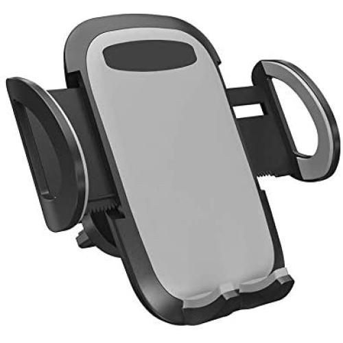 Universal Smartphone Car Air Vent Mount Holder Adjustable Cradle Compatible with Almost All Smartphones Including iPhones, Samsung Galaxy, Google Pixel, Nexus, OnePlus, Huawei and More