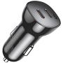 USB C Car Charger, CHOETECH 36W Dual Fast PD 3.0 Port Mini Type C Car Charger Adapter Compatible with iPhone 12/12 Pro Max/12 Mini/11/11 Pro Max/X/SE, Galaxy Note20/S20/S10, iPad Pro, Airpods Pro