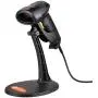 TaoTronics Barcode Scanner Handheld Wired Bar Code 1D USB Laser Scanner with Adjustable Stand for Computer, Extremely Fast and Precise Auto Scan Support Windows/Mac/iOS/Android System