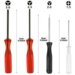 HIGHFINE Triwing 1.5 2.5 3.0 and Phillips PH00 Screwdriver Set Repair for Nintendo Products Wii DS Lite DSi 3DS GBA SP NDS