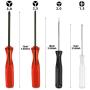 HIGHFINE Triwing 1.5 2.5 3.0 and Phillips PH00 Screwdriver Set Repair for Nintendo Products Wii DS Lite DSi 3DS GBA SP NDS