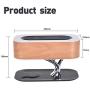 SATUOSI Bedside Lamp with Wireless Charger and Bluetooth Speaker, Stepless Dimming