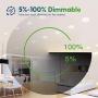 Freelicht 10 Pack 5/6 Inch Slim LED Downlight with Junction Box, 15W=110W, 1200 LM, Dimmable, 3000K Warm White Recessed Lighting, Simple Retrofit Installation - ETL