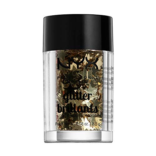 NYX PROFESSIONAL MAKEUP Shaped Face & Body Glitter, Electro