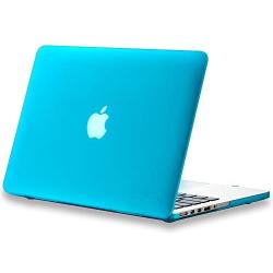 Kuzy Compatible with MacBook Pro 13.3 inch Case A1502, A1425 Release 2015-2012 Soft Touch Plastic Hard Shell Cover for Older Version MacBook Pro 13 inch, Aqua