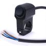 Taiss Universal 12v 7/8″ Blue Light Illuminated Motorcycle ATV Handlebar Push Button Switch Headlight Hazard Brake Fog Light ON/Off Aluminum Alloy Control Switch with 50cm Connect Line F010