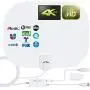 TV Antenna, Amplified HD Digital HDTV Indoor Antenna 200 Miles Long Range Supply for 1080p 4K HD Local Channels Support All TV, Indoor Smart Switch Amplifier Signal Booster - 17ft Coax Cable