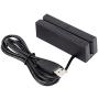 Honsdom USB Mini Swipe Magnetic Credit Card Reader MSR90 Portable 3 Tracks HiCo Magstripe Scanner Swiper for POS System