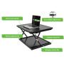 CHANGEdesk Mini Small Standing Desk Converter Simple Affordable Adjustable Height Desktop Riser for laptops Single Computer Monitors Portable Compact Lightweight Ergonomic sit Stand up Tabletop Stand