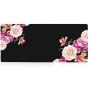 iLeadon Desk Pad Protector, Large Gaming Mouse Pad 35.1 x 15.75-inch 2.5mm Thick, Cute Desk Decor, Office Desk Writing Pad with Non-Slip Rubber Base for Home Office Work Accessories, Peony Flower