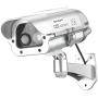Blueskysea Dummy Outdoor Camera Fake Security CCTV Cam with Solar Powered Human Sensor Flash Lights for Home Lane