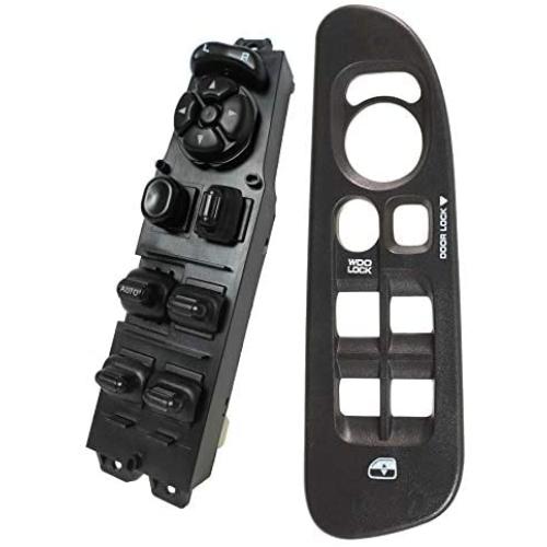 SWITCHDOCTOR Window Master Switch & Black Bezel for 2002-2009 Dodge Ram (4 Door)
