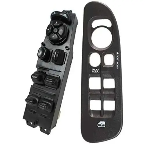 SWITCHDOCTOR Window Master Switch & Black Bezel for 2002-2009 Dodge Ram (4 Door)