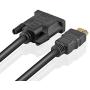 TNP High Speed HDMI to DVI Adapter Cable (6 Feet) - Bi-directional HDMI to DVI & DVI to HDMI Converter Male to Male Connector Wire Cord Supports HD Video 1080P HDTV