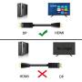 DTECH DisplayPort to HDMI Cable Male to Male Port with Gold Plated Connector (6 Feet, Black)