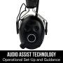 3M WorkTunes Connect + AM/FM Hearing Protector with Bluetooth Wireless Technology, NRR 24 dB, Ear protection for Mowing, Snowblowing, Construction, Work Shops