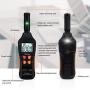 EMF Meter, Electromagnetic Field Radiation Detector 5HZ—3500MHz with 3 Levels Sound-Light Alarm, Digital LCD for Testing Ghost, Magnetic Field, Electric Field Radiation and Ambient Temperature - MET01