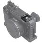 SMALLRIG Cold Shoe Mount Adapter Bracket Hot Shoe with 1/4'' Thread for Camera Cage Flash LED Moniter, Pack of 2-2060