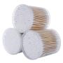 3 Boxes Total 600 Count Double Tips Cotton Swabs wooden Sticks Cotton Buds