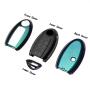 TANGSEN Smart Key Fob Case Green to Purple Optically Variable Cover for INFINITI JX35 Q50 Q60 QX56 QX60 QX80 for NISSAN ALTIMA ARMADA MAXIMA MURANO PATHFINDER ROGUE 5 Button Keyless Entry Remote