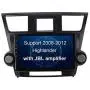SYGAV Android 10 Car Radio Stereo for 2008 2009 2010 2011 2012 Toyota Highlander with JBL Amplifier Built-in Carplay Android Auto 10.2 Inch Touch Screen GPS Navigation Head Unit Video Player
