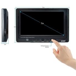 Yuwei 5’’ &7’’ Wireless Digital LCD High Definition Monitor with Grid-Line (7-inch)