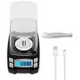 KUBEI USB Rechargeable Digital Milligrams Scale 100g x 0.001g, High Precision Jewelry Scale, Reloading Professional Mini Digital Pocket Scale, Portable Electronic Scale Weight Grams and Oz