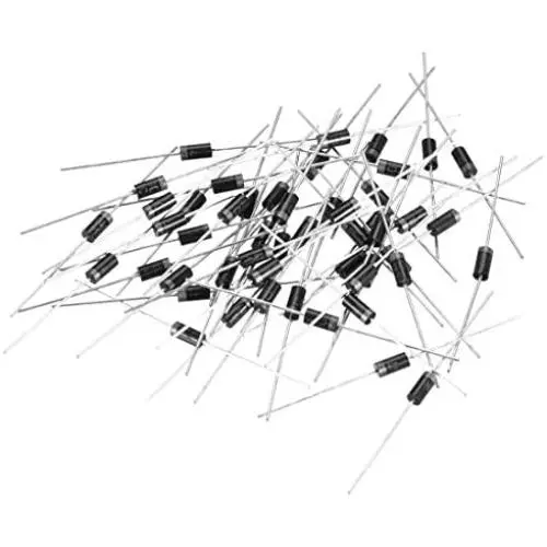 uxcell 1N4007 Rectifier Diode 1A 1kV Electronic Silicon Diodes 50pcs