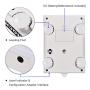 Hochoice Accuracy:0.1g Laboratory Digital Analytical Balance High-Precision Electronic Scales Industrial Scale Jewelry Scales Strain Sensor Square pan(MAX Capacity:5000g, Accuracy:0.1g)
