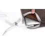 KAYOND Herringbone Woollen Water-Resistant for 11-11.6 Inch Laptop Sleeve Case Bag (11-11.6 Inches, Brown)