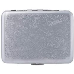 RFID Blocking Credit Card Holder/Protector - Best Metal/Stainless Steel Travel Wallet/Case for Men & Women