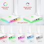 Havit RGB Headphones Stand with 3.5mm AUX and 2 USB Ports, Headphone Holder for Gamers Gaming PC Accessories Desk (White)