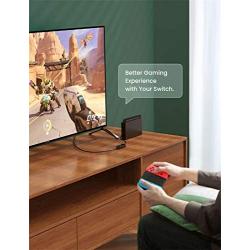 UGREEN USB Ethernet Adapter USB 3.0 to 10 100 1000 Gigabit Ethernet LAN Network Adapter Ethernet Compatible for Nintendo Switch MacBook Surface Pro Notebook PC Black
