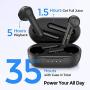 Wireless Earbuds, Mpow MX1 Bluetooth Headphones w/Wireless Charging Case/USB-C Charge, 4 Mics Noise Reduction in Ear Headset, 35H Playtime/Hi-Fi Stereo/Touch Control, IPX8 Waterproof Sport Earphones