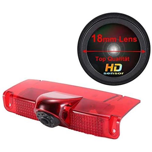 Navinio Super HD 1280720 Pixels Car Third Roof Top Mount Brake Lamp Camera Brake Light Rear View Backup Camera for Chevrolet Express GMC Savana Vans Exporer Vans Cargo Reverse Parking Camera