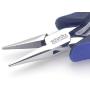 Needle Nose Pliers 5.1/4 | schmitz 4211HS22 | straight, short, smooth jaws | ESD - Dissipative | Hightech tool for professionals | Made in Germany - Solingen