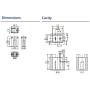 10 Pack 608825 25 Amp Micro Cartridge Fuses - FMM MCASE Type Fuse
