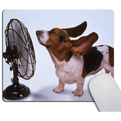 Smooffly Non-Slip Rubber Comfortable Customized Mousepad New Basset Hound Cooling Off PC Computer Mouse pad