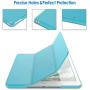 JETech Case for iPad Air 1st Edition (NOT for iPad Air 2), Smart Cover with Auto Wake/Sleep, Blue