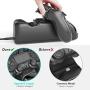 PS4 Controller Charger Dock Station, OIVO Controller Charging Dock with Upgraded 1.8Hours-Charging Chip, Charging Dock Station Compatible with Playstation 4 Controller (Regular/Slim/Pro)