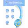 Kids Headphones with Microphone 2 Pack, Mpow CH8 Wired On Ear Headphones for Kids with 91dB Volume Limit, Online Schooling Headsets with Sharing Splitter for Boys Girls Children School Travel