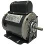 GW 1/4 HP Belt Drive Fan Motor, 115V, 48 Frame, Split Phase Start Capacitor Run Electric Motor, 1725RPM, SF 1.35, SFA 4.5A, ODP Enclosure, Resilient Base, Auto Overload Protector