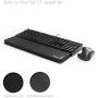 Grifiti Fat Wrist Pad 17 Smooth Skin Surface is a 4 X 17 X 0.75 Inch Wrist Rest for Standard Keyboards, Full Length Mechanical Keyboards