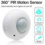 Sensky 360 Degree Ceiling Mount Occupancy Sensor, 110-240V PIR Motion Sensor Switch, High Sensitive Movement Detector Light Switch, Neutral Required(Max Detection Distance: 6 m)