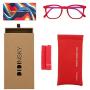DIDINSKY Reading Glasses for Men and Women. Blue Light Blocking Computer Readers. Rubber Touch Flexible Temple and Anti Glare Glasses. Ferrari +3.0 - TATE