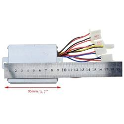 WOOSTAR Motorcycle Speed Controller 36V 500W Replacement for Electrical Scooter E Bike Bicycle Tricycle Brush