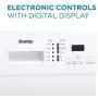 Danby 18 Inch Built in Dishwasher, 8 Place Settings, 6 Wash Cycles and 4 Temperature + Sanitize Option, Energy Star Rated with Low Water Consumption and Quiet Operation - White (DDW1804EW)